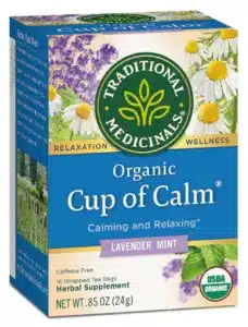 Traditional Medicinals, Organic Cup of Calm, 16 bags.