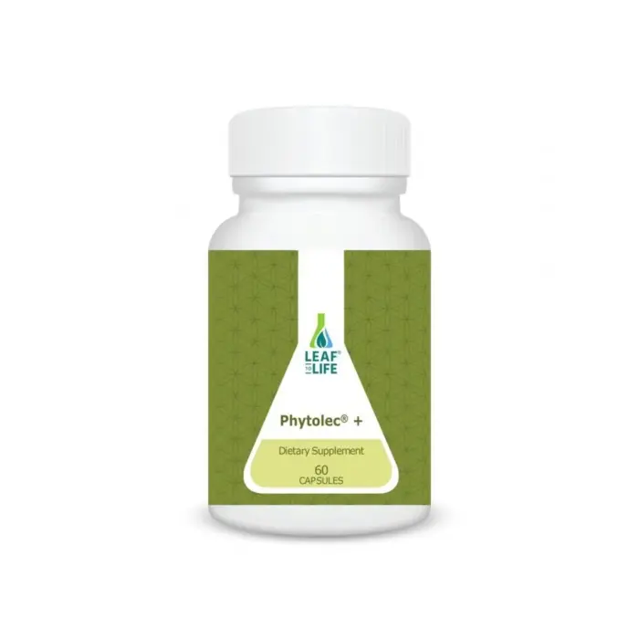 Leaftolife Phytolec+®️  Liver Support  Healing Formula 60 Capsules  Threeleaf Health  Wellness Club    ThreeLeaf Health  Wellness Club