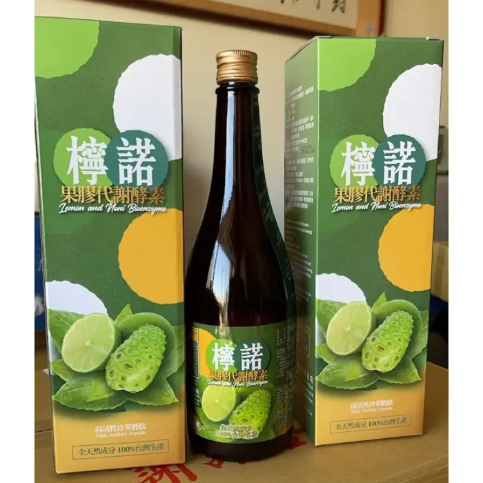 Lemon Noni Pectin Metabolic Enzyme Drink 720ml  Threeleaf Health  Wellness Club    ThreeLeaf Health  Wellness Club