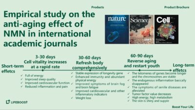 Lifeboost NMN 12000 top view