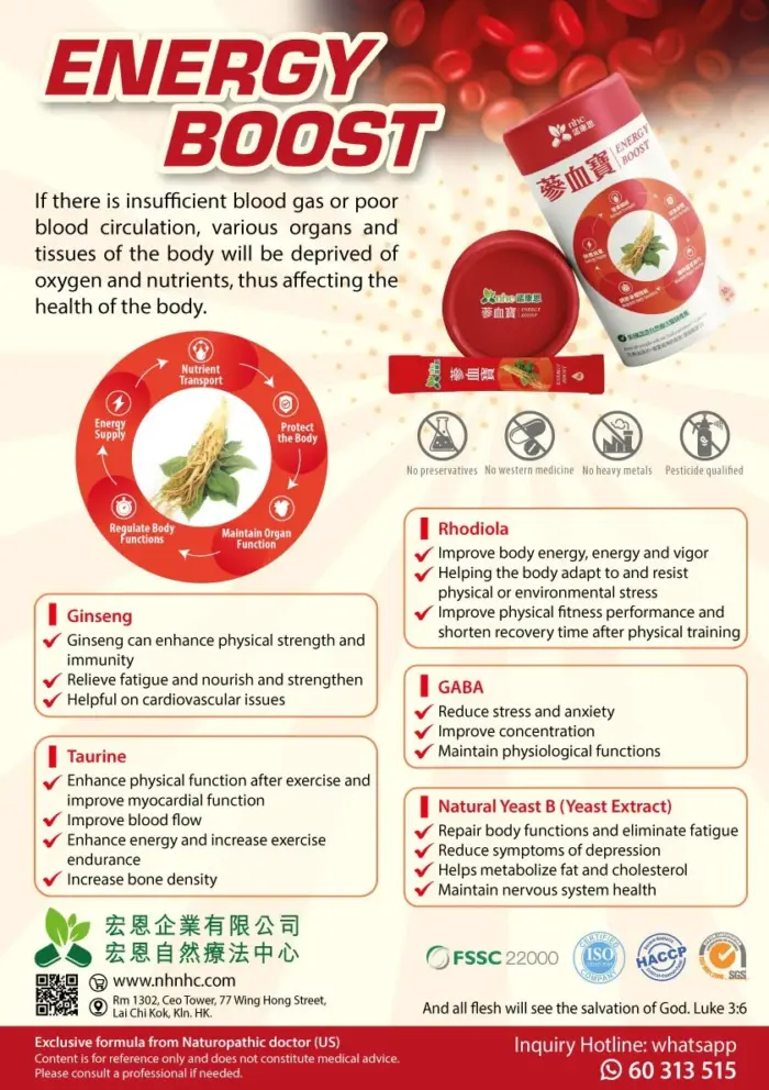 Nhc  Energy Boost 2  Threeleaf Health  Wellness Club    ThreeLeaf Health  Wellness Club