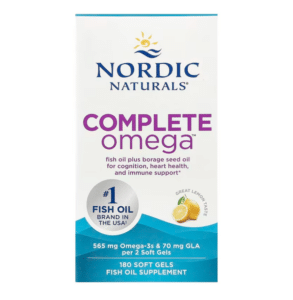 Nordic Naturals, Complete Omega 1000 mg - Lemon, 180 sgls.