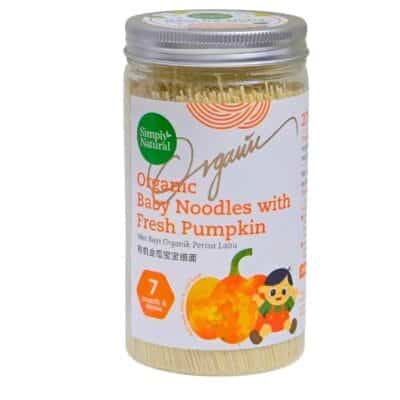 Simply Natural Organic Baby Thin Noodles with Fresh Pumpkin 200g