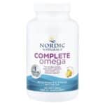 Nordic Naturals, Complete Omega 1000 mg – Lemon, 180 sgls. – product label and package view 3