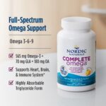 Nordic Naturals, Complete Omega 1000 mg – Lemon, 180 sgls. – product label and package view 4