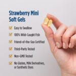 Nordic Naturals, Teen, Ultimate Omega 2X, Ages 12+, Strawberry, 60 Mini Soft Gels – product label and package view 5
