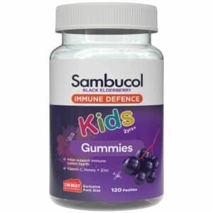 Sambucol Kids Immunity Gummies (AUS Version), 120 gums.