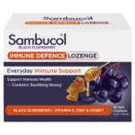 Sambucol Black Elderberry Immune Defence Lozenges 20 pack front