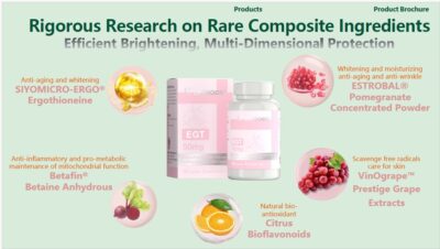 Lifeboost EGT Multi-Nutrient Radiance women's supplement bottle front view