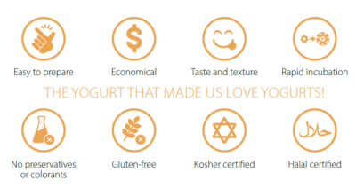 Yogourmet® Yogurt Starter 6 x 3 g