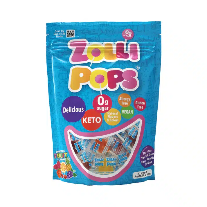 Zollipops Original Assorted Fruit 147g 1 Threeleaf Health Wellness Club ThreeLeaf Health Wellness Club