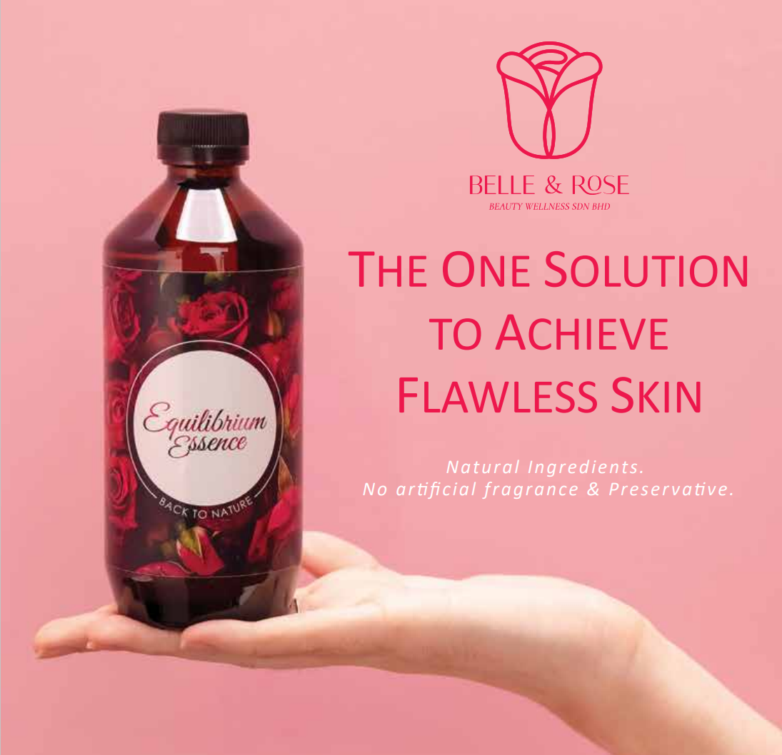 Belle Rose Equilibrium Essence natural botanical skincare