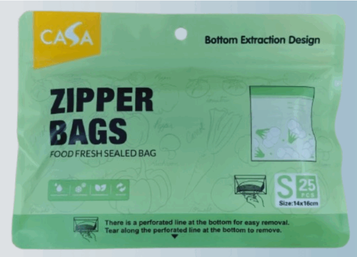 zipper bag ThreeLeaf Health  Wellness Club  