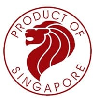 ThreeLeaf product of Singapore badge
