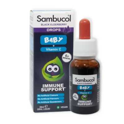 Sambucol Baby Drops ThreeLeaf Health  Wellness Club  