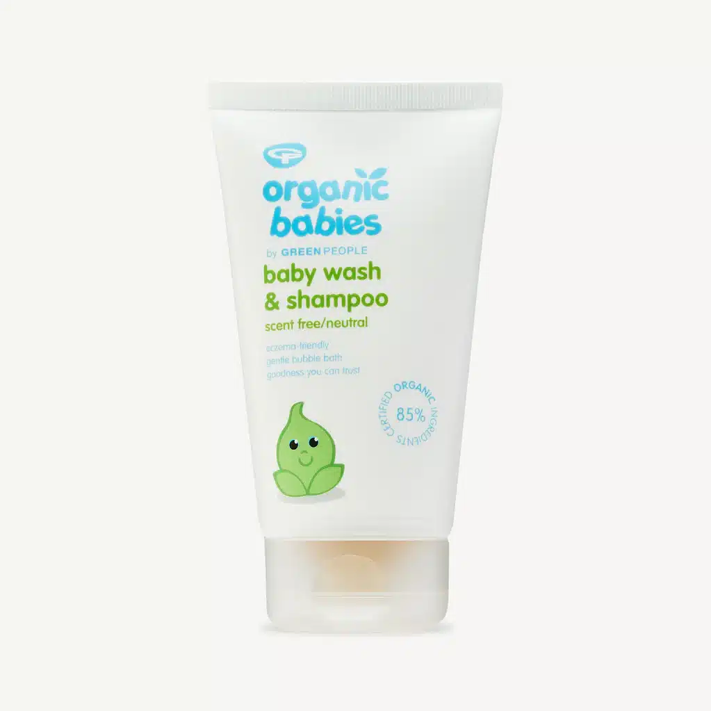 Green People Organic Babies Baby Wash Shampoo Scent Free 150ml Threeleaf Health Wellness Club ThreeLeaf Health Wellness Club