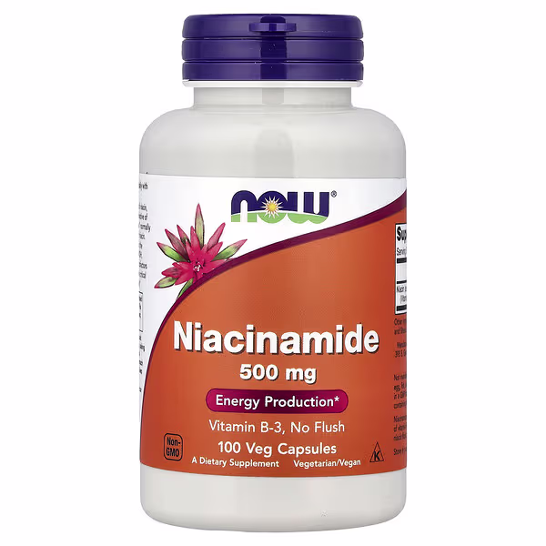 Now Foods Niacinamide 500 Mg 100 Veg Capsules Threeleaf Health Wellness Club ThreeLeaf Health Wellness Club