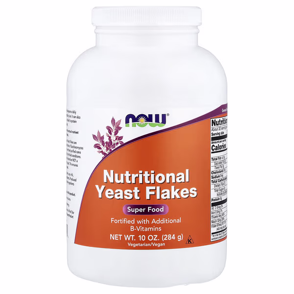Now Foods Nutritional Yeast Flakes 10 Oz 284 G Threeleaf Health Wellness Club ThreeLeaf Health Wellness Club