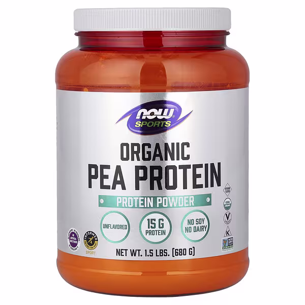 Now Foods Sports Organic Pea Protein Powder Unflavored 15 Lbs 680 G Threeleaf Health Wellness Club ThreeLeaf Health Wellness Club