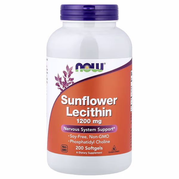 Now Foods Sunflower Lecithin 200 Softgels 12 G Per Softgel Threeleaf Health Wellness Club ThreeLeaf Health Wellness Club