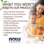 NOW Foods, Better Stevia®, Organic Extract Powder, 1 oz (28 g) – product label and package view 4