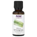NOW Foods, Essential Oils, Lemongrass, 1 fl oz (30 ml) – product label and package view 1