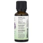 NOW Foods, Organic Essential Oils, Lavender, 1 fl oz (30 ml) – product label and package view 2