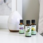 NOW Foods, Organic Essential Oils, Lavender, 1 fl oz (30 ml) – product label and package view 6