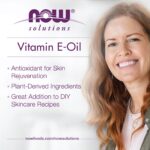 NOW Foods, Solutions, Vitamin E-Oil, 1 fl oz (30 ml) – product label and package view 3