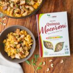 NOW Living NOW Organic Quinoa Macaroni, 227 g. – product label and package view 4