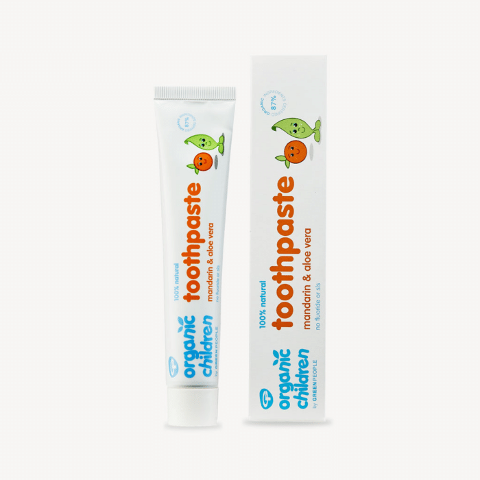5034511000476 - Green People Organic Children Mandarin & Aloe Vera Toothpaste 50ml