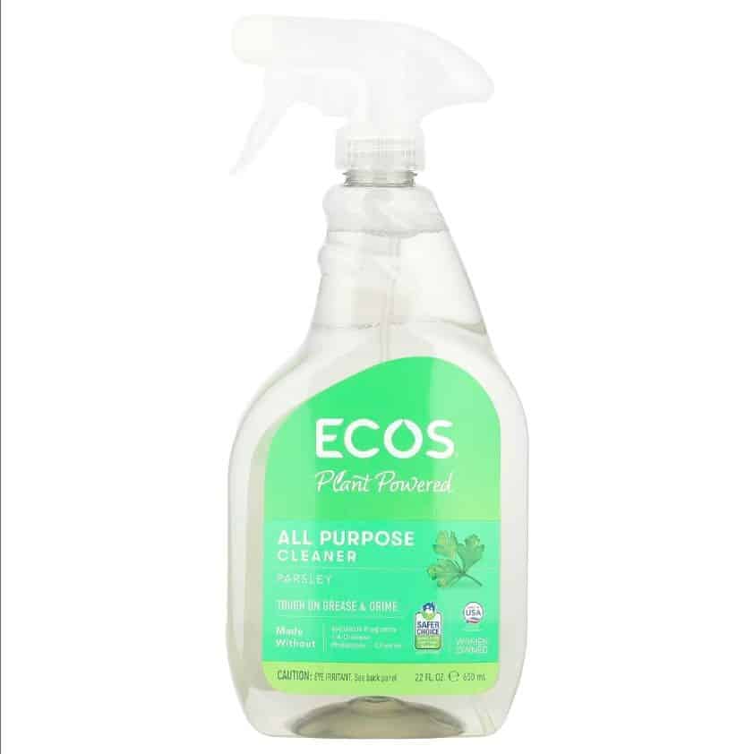 Ecos All-purpose Cleaner- Parsley Plus, 650 Ml. - Threeleaf Wellness Club ECOS All-Purpose Cleaner- Parsley Plus, 650 ml.