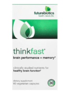 Futurebiotics, ThinkFast®, Brain Performance + Memory, 60 Vegetarian Capsules