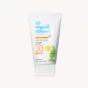 Green People Organic Children Sun Cream SPF30 (Scent Free), 150 ml.