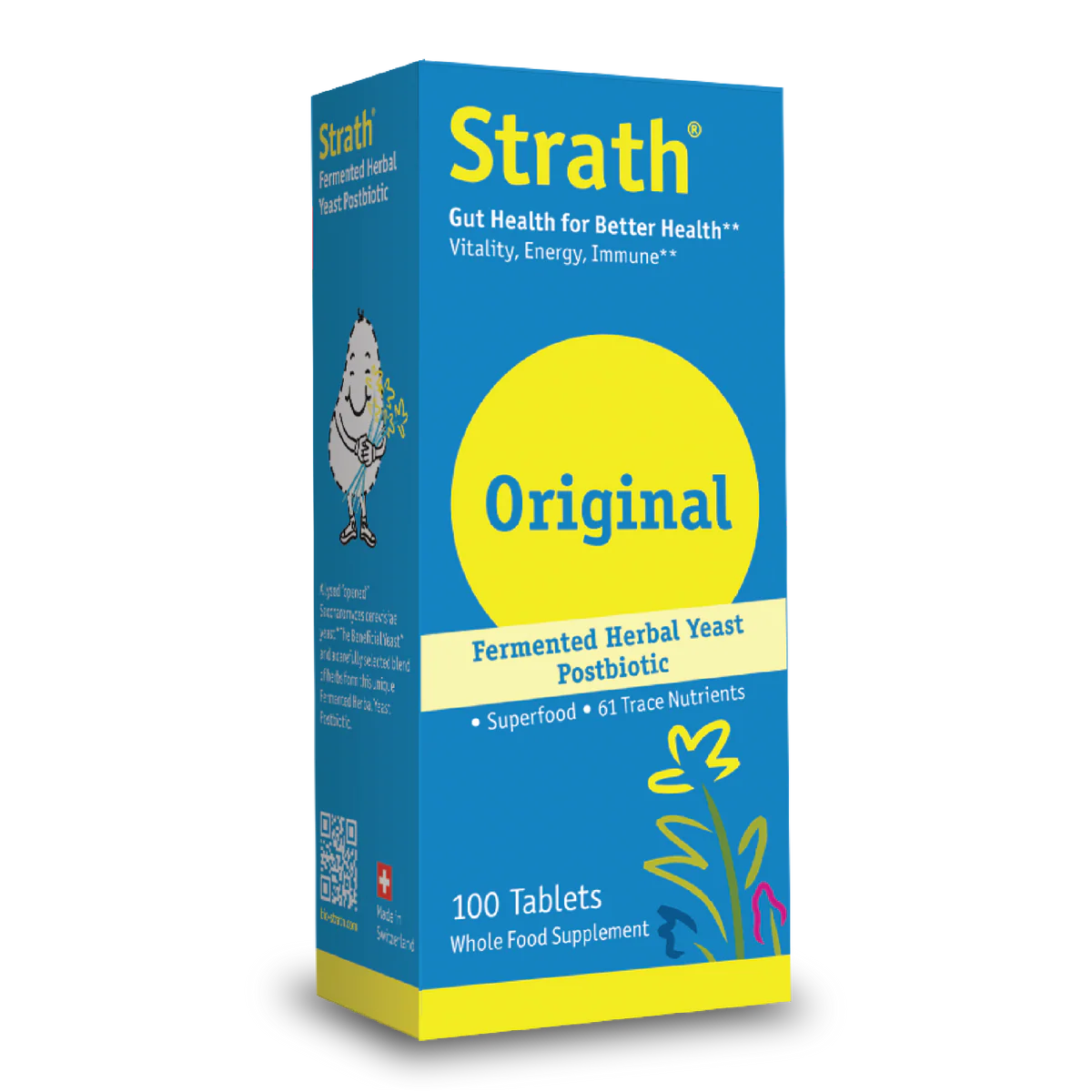 Natures Answer Bio-strath Whole Food Supplement 100 Tabs - Threeleaf Health & Wellness Club