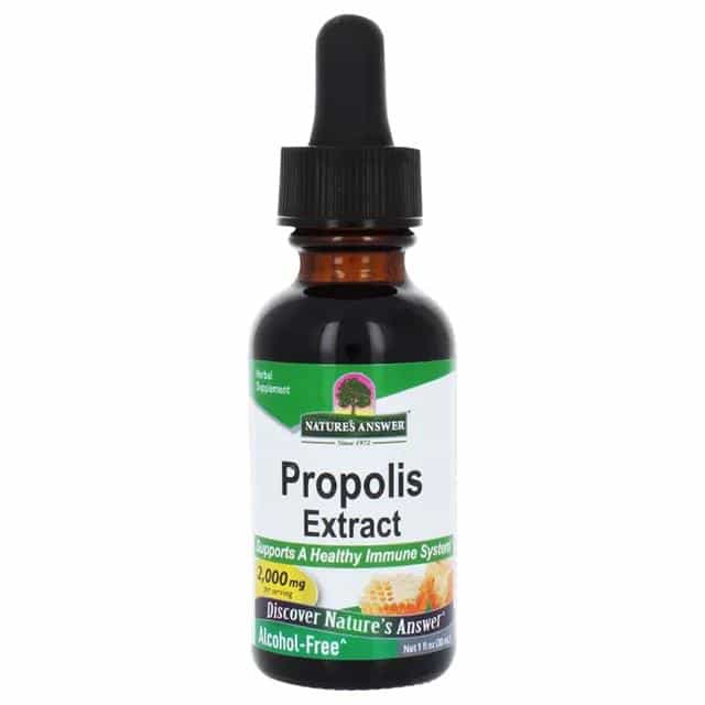 Natures Answer Propolis Extract 2000 Mg Alcohol Free 30 Ml1 - Threeleaf Health & Wellness Club