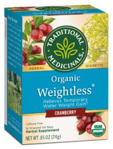 Traditional Medicinals, Weightless Cranberry, 16 bags.