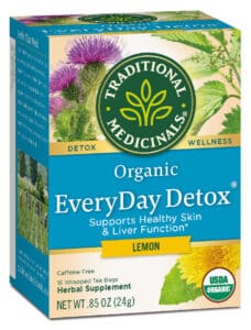 Traditional Medicinals, Organic Everyday Detox Lemon Tea, 16 bags.