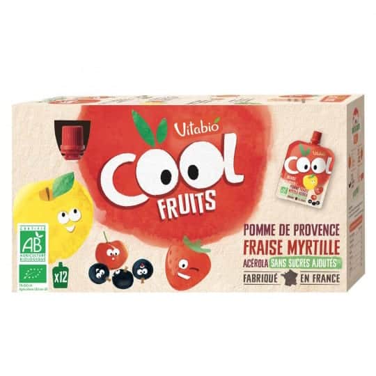 Vitabio-cool-fruit-organic-apple-strawberry-blueberry-juice-12x90g - Threeleaf Health & Wellness Club