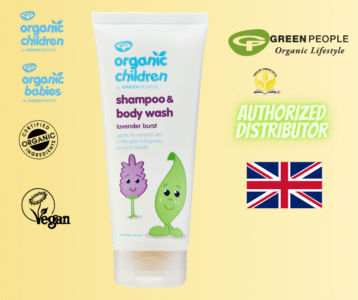 Green People Organic Children Shampoo - Lavender Burst, 200 ml.