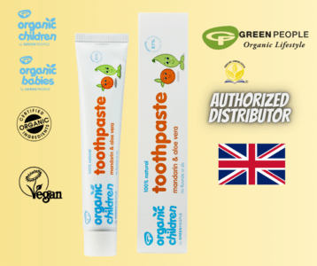 Green People Organic Children Mandarin & Aloe Vera Toothpaste 50ml