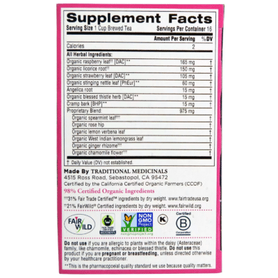 032917000118 - Traditional Medicinals Healthy Cycle, 16 bags - gallery image 2