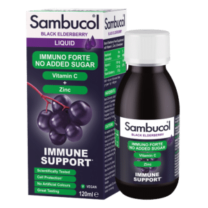 Sambucol Immuno Forte No Added Sugar (UK Version), 120ml