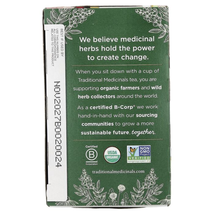 32917002310 - Traditional Medicinals Organic Hibiscus, 16 bags - gallery image 3