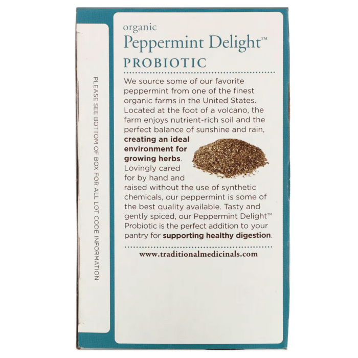 32917002839 - Traditional Medicinals Peppermint Delight, 16 bags - gallery image 2
