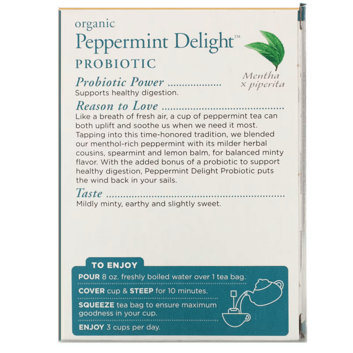 32917002839 - Traditional Medicinals Peppermint Delight, 16 bags - gallery image 4