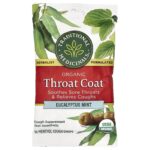 32917007018 - Traditional Medicinals Organic Throat Coat Drops, Eucalyptus Mint, 16 Drops