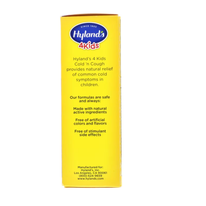 354973337817 - Hyland's Kids Cold & Cough Combo Pack, 2x118ml. - gallery image 8