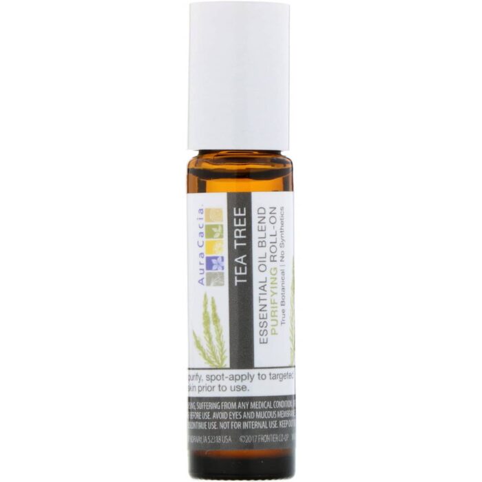 Aura Cacia Purifying Roll On- Tea Tree, 9.2 ml