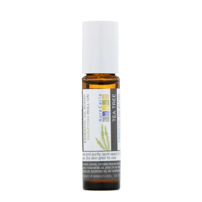 Aura Cacia Purifying Roll On- Tea Tree, 9.2 ml